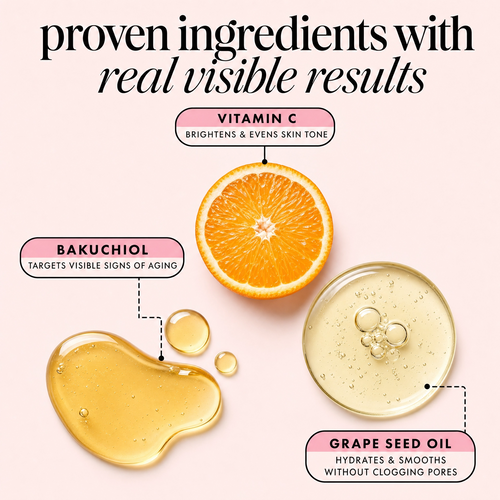 Invisible Sunscreen Oil - SPF 45 Glow Protection For Smooth Radiant Skin